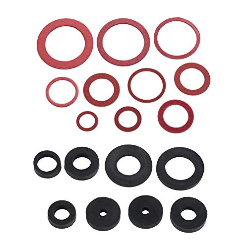 Fo Sa FOSA0TO4QZE68B Tap Seal Washer 141Pcs Nbr O-Ring Tap Seal Plumbing Gasket Rubber Washer Assortment Set Rubber Gaskets Assortment Kit thumb #5