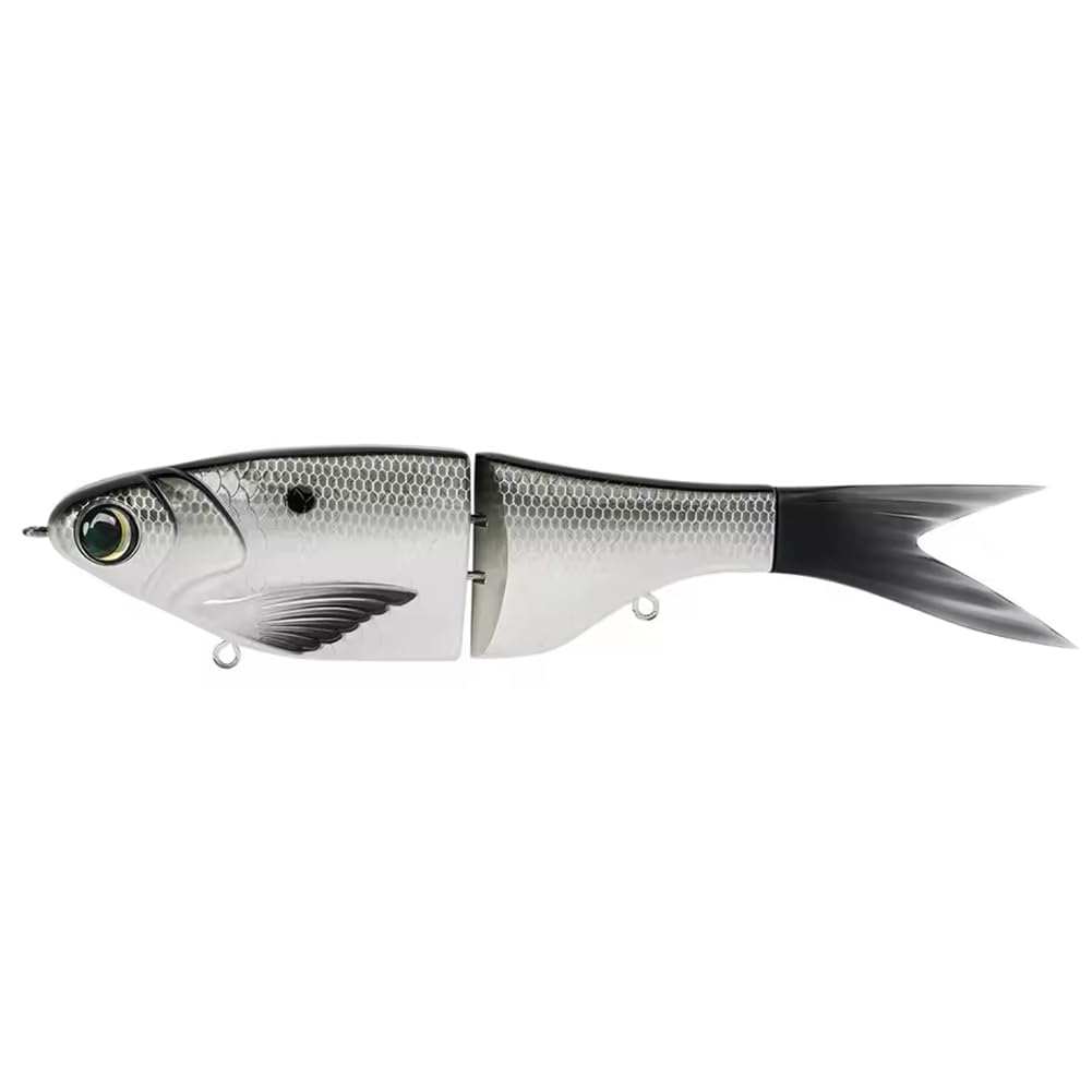 Simulierter Mehrsegmentköder zum Angeln, Swimbait, Langsam Sinkender Gelenkköder, Wels-Hartköder, Salzwasser-Angelköder