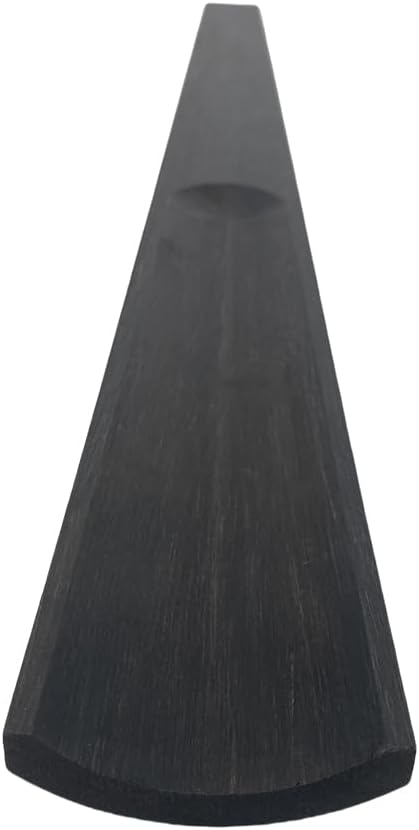 Yinfente 1pcs Rounded Cello Fingerboard 4/4 Full Size Indonesia Ebony Cello Fretboard For MusiciansCello Accessories