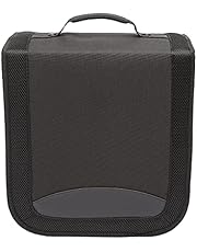 �鶹�� Basics Polyester CD/DVD Binder Case (400 Disc Holder Storage Capacity)