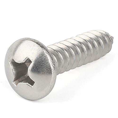 Vis en acier inoxydable M5 cruciforme durables pour assemblages extérieurs