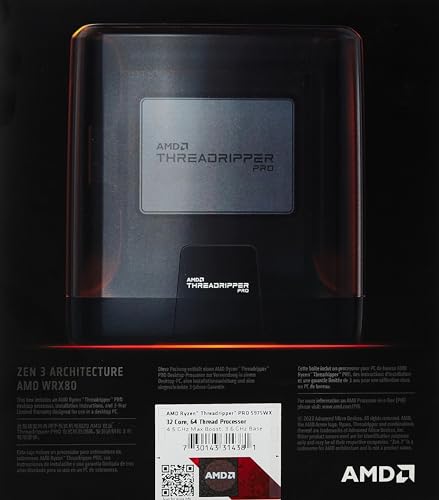 Image of AMD Ryzen Threadripper Pro Series Ryzen Threadripper Pro 5975WX Desktop Processor 32 cores 64 Threads 144 MB Cache 3.6 GHz Upto 4.5 GHz sWRX8 Socket (100-100000445WOF)