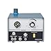VEVOR 1200-6000 RPM Adjustable, 60W Dual Head Pneumatic Machine, DIY Impact Large Pedal, Stone Setting Tools Engraver for Jewelry ＆ Metal Crafting, Blue (60W)