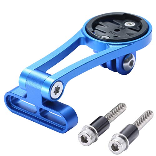 Dymoece Adjustable Out Front Bike Computer Combo Extended Mount for Garmin Edge Gopro 25 130 200 500 510 520 800 810 820 1000 1030