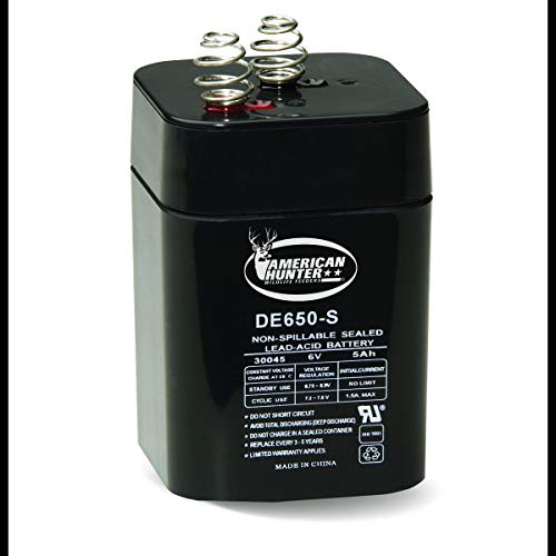 6 Volt Rechargeable Battery for Deer Feeder in 2022