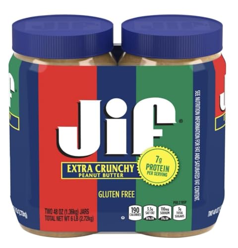 Jiif Extra Crunchy Peanut Butter Twin Pack