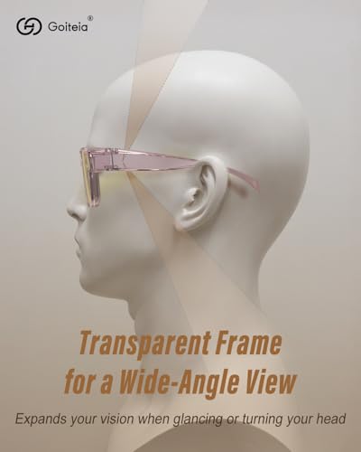 Goiteia Night Driving Glasses Fit over Glasses for Men Women, Yellow Anti Glare Polarized Night Vision Glasses for Driving3