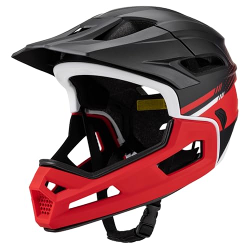 Casco de bicicleta de montaña ajustable que elimina la fatiga y protege tu rostro 2