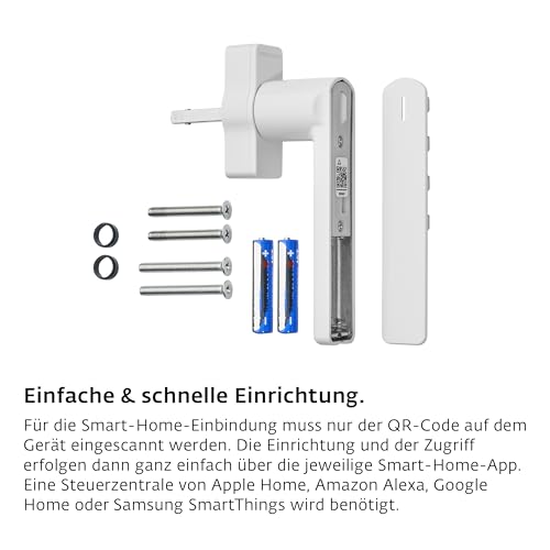SIEGENIA Smart Fenstergriff Gen 2 Weiß