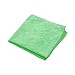 Microworks 2502-GREEN-DZ Microfiber Towel, 16" x 16", Green (Pack of 12)