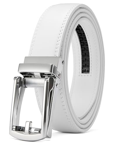 Image of CHAOREN Mens Dress Belt - Ratchet Belt Leather 1 1 /4 inch Comfort Click - Perfect Companion to Mens Dress Shoes