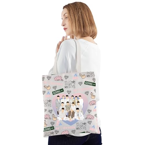 Bolso tote para mujer JNIAP Korean Group miniatura 5