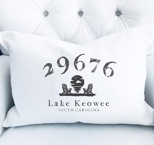WESTBROOK DESIGN STUDIO Lake or Mountain Home Zip Code Throw