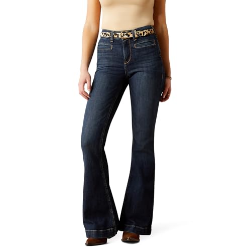 ARIAT Women's High Rise Alex Flare Jeans2