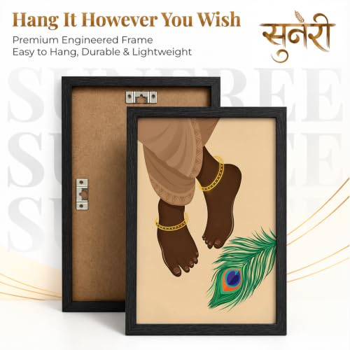 Image of Suneree Traditional Indian Wall Art - Set of 2 (ART 17, 10x13 INCHES)