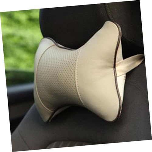 Almohada para Cabeza de Auto Cuero Artificial 22x15x14 cm miniatura 4