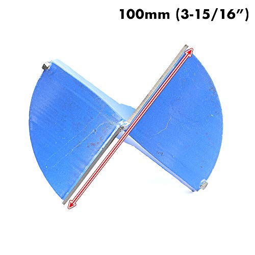 Mèche à façonner 100mm en acier allié bleu pour le forage du bois