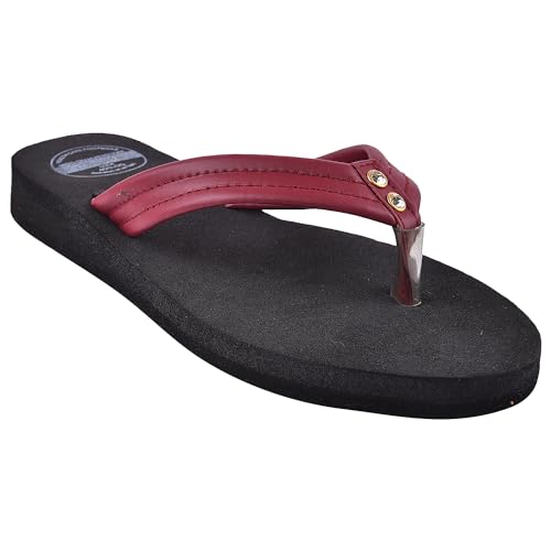 Image of Daughters 2015 Soft comfortable and stylish flip flop slippers for Women in exciting colors |Lightweight | Anti Skid | Daily Use Chappal | Women's Ortho slippers