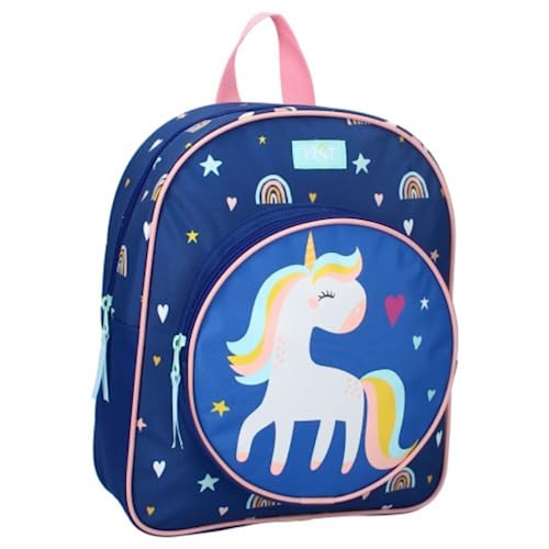 Sac à dos enfant ergonomique bleu contre le mal de dos