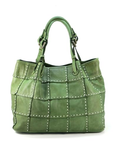 Sac à main en cuir véritable DANA, l'excellence de l'artisanat italien