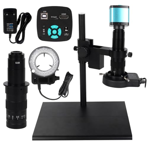 ώ@ J 4k HDMI VGA YƗpfW^ rfIJ + 180X C }Eg Y + LED O Cg + PCB ͂񂾕tp̑傫ȃX^h(Large base A)