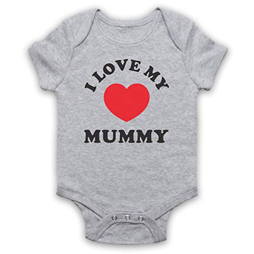 Bodys bébé en coton doux avec message mignon I Love My Mummy pour nouveau-né