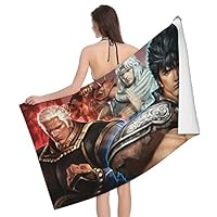 Amazon｜北斗の拳 バスタオル大判 マイクロファイバー 厚手 バス