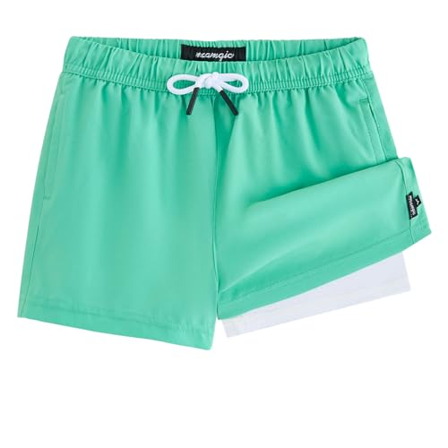 Short de bain garçon MaaMgic doux séchage rapide fini les irritations de la plage
