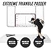 Better Hockey Extreme Triangle Passer - Heavy-Duty Steel Puck Rebounder for One-Timers, Improves Passing, Shooting, and Stickhandling Skills, Use On and Off the Ice, Offers Three 22 Inch Passing Slots