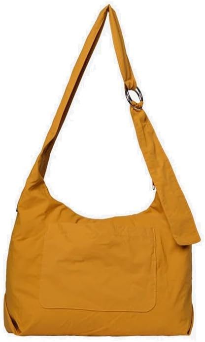 Thread Wallets Small Slouchy Shoulder Bag for Women - Crescent Sling Purse, Unstructured & Foldable