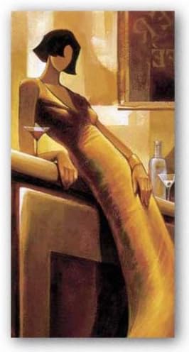 Le Seductrice by Keith Mallett 7"x14" Art Print Poster