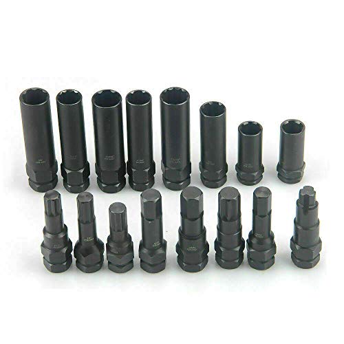 Kit Maestro 16 Piezas Llave Remoción Tuercas Bloqueo miniatura 2