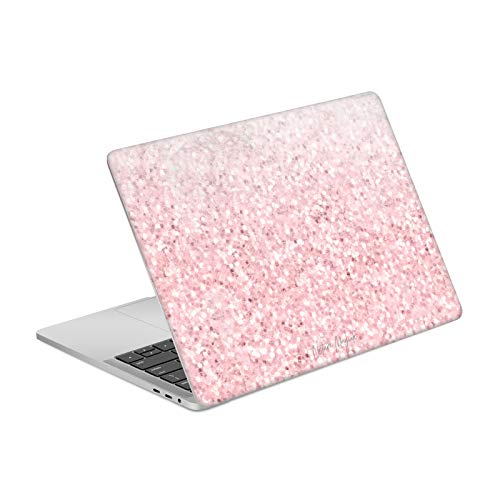 Sticker MacBook Pro 13 A2338 anti rayures habillage vinyle marbre rose et or rose
