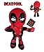 Marvel - Peluche Deadpool Postura Mano Ok 32cm Calidad Super Soft
