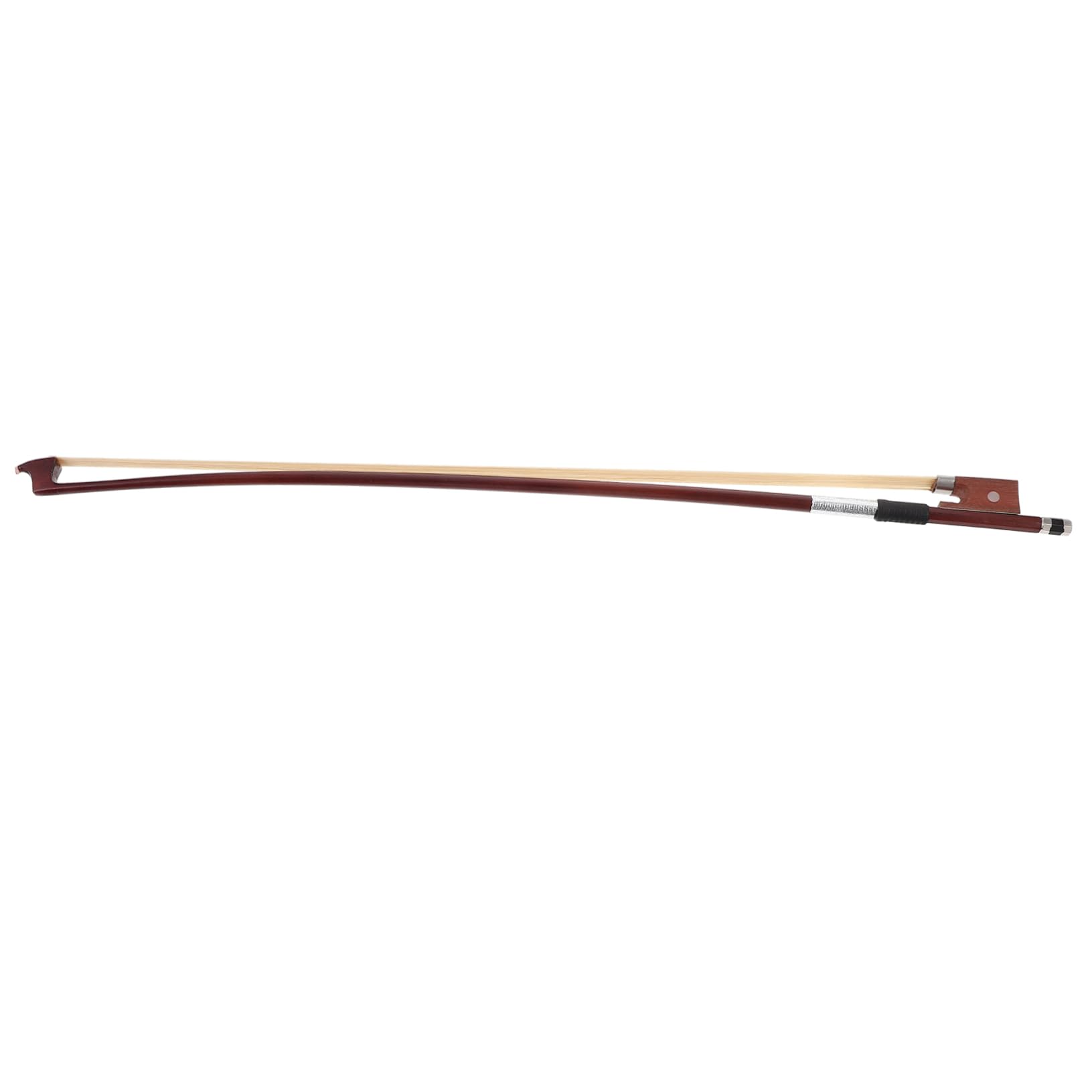 BESPORTBLE Practice Violin Bow 1/4 Violin Bow Size Brown Wood Horsehair for Boys and Girls
