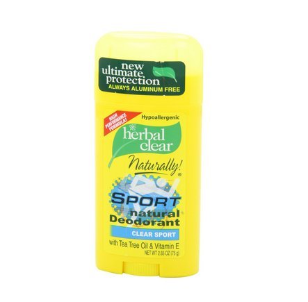 21st Century, Herbal Clear Deodorant, Sport, 2.65-Ounce (1)