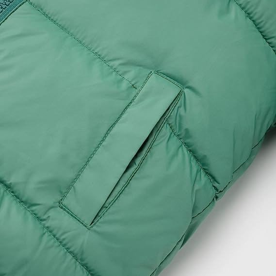Baby Winter Fleece Coat Kids Boys Jacket Outwear Girls Padded Clothes Green 1-2 Years - Image 6