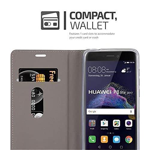Cadorabo Custodia Libro per Huawei P8 LITE 2017 in...