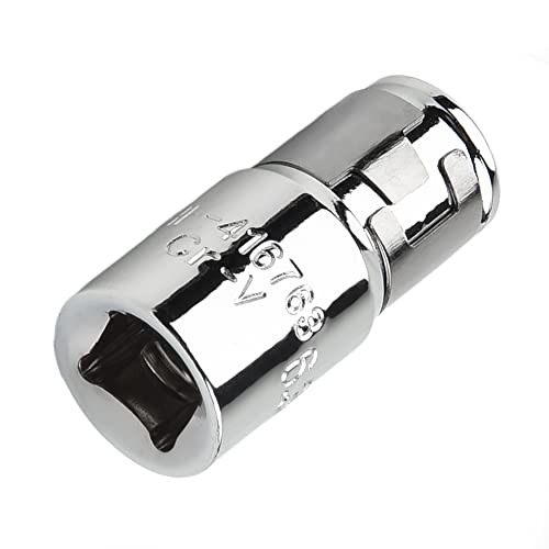 ZYNCUE 1 kit d'adaptateur d'embout, 1/4 carré vers 1/4 tige hexagonale douille convertisseur embouts porte-tournevis