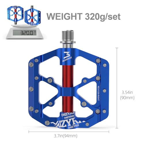 MZYRH Aluminum Flat Pedals
