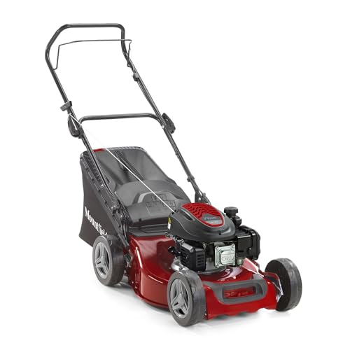 Mountfield Petrol Lawnmower HP185 139 cc 46 cm 60 L 6-Position Adj. Bag Full Indicator Medium Lawns