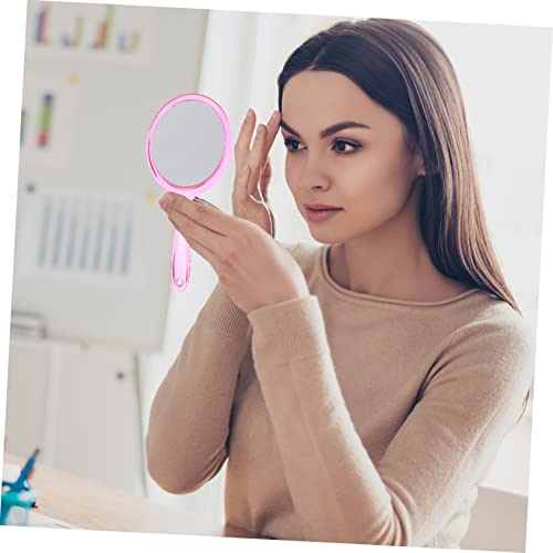 Espejo de Maquillaje Portátil Doble Faz con Lupa 2 Piezas miniatura 5