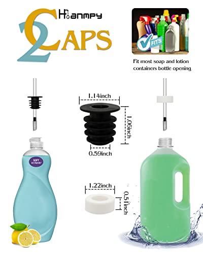 Distributeur de savon pour évier de cuisine en acier durable et tube de 129cm