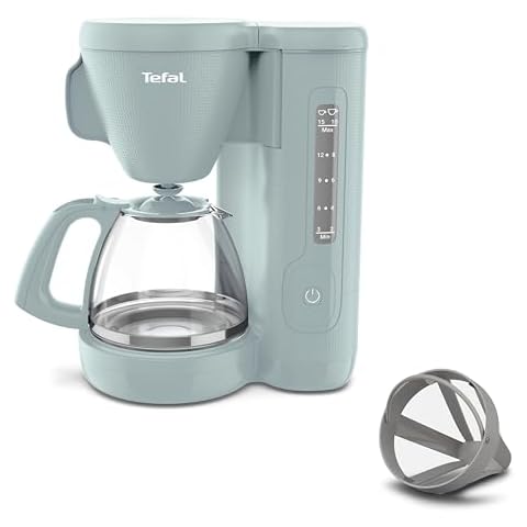 Tefal Morning Filter Coffee Maker with Reusable Filter Cover
