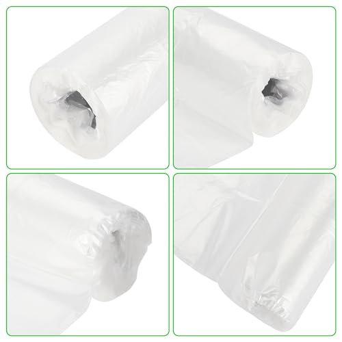 Image of Pre-Taped Masking Film Plastic Cover PE Film 1 Pc 2000x270cm / 65.62ftx106.3 inch White