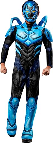 Rubies DC Blue Beetle: Blue Beetle Costume for Kids, Boy's Small - image 3
