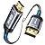 JSAUX 4K DisplayPort to HDMI Cable 6.6FT, DP to HDMI Video UHD 2K@120Hz/4K@30 Nylon Braided DP to HDTV Uni-Directional Cord for Dell, Monitor, Projector, Desktop, AMD, NVIDIA, Lenovo, HP-Grey