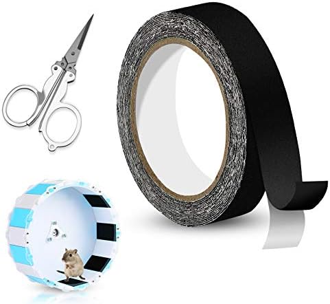 16.4 ft Sandy Trimmer Strip with Foldable Scissor Sandy Track for Small Pet Glider Exercise Wheel, Hamster Running Wheel, Flying Saucer Exercise Wheel for Prairie Dog Squirrel Chinchilla Guinea Pig