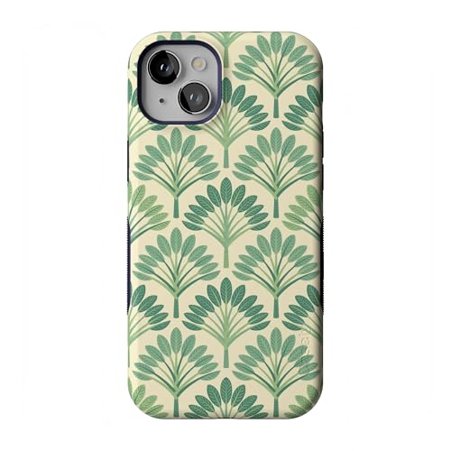 Casely iPhone 15 Plus Case | Palm Royale | Palm Beach | Bold Protective Design | Compatible with MagSafe