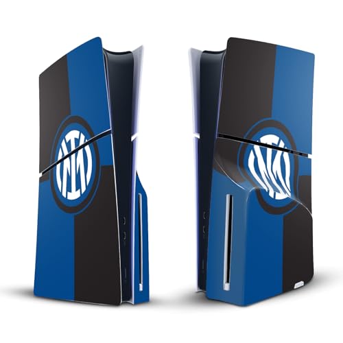 Autocollant de jeu PS5 Slim Inter Milan : protège des rayures la console disque